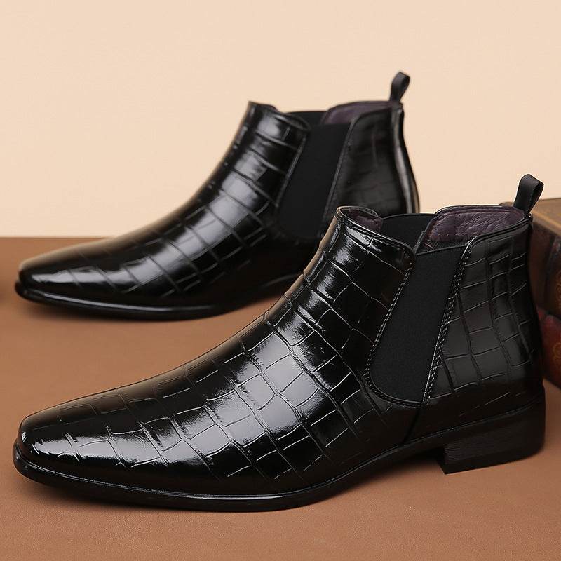 Men’s Chelsea Boots – High-Top Leather Style for Modern Elegance - MODISH X