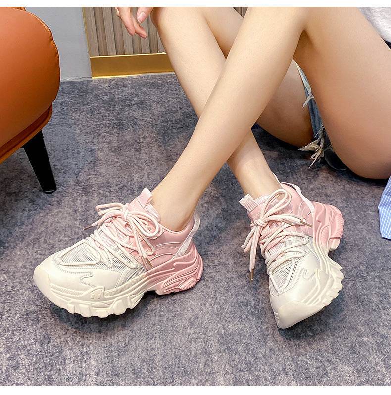 Women's Green Sneakers – Comfortable High-Top Sports Shoes - MODISH X