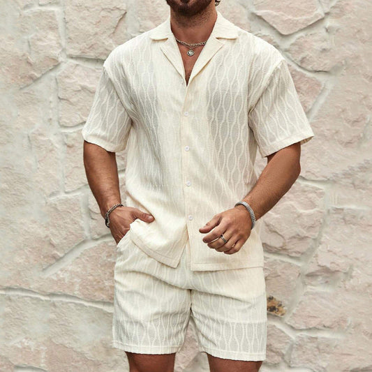 Men's Summer Casual Two-Piece Sets – Stylish & Comfortable Outfits