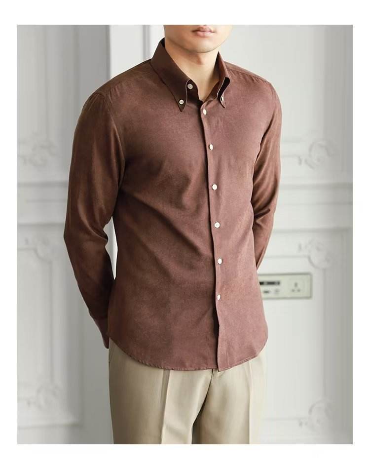 Men's Pure Color Artistic Trendy Shirts – Relaxed & Stylish Fit - MODISH X