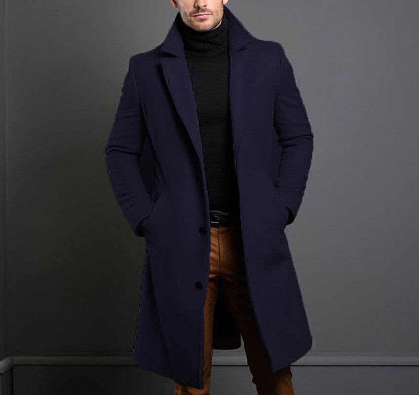 Men’s Wool Trench Coat – Timeless British Style for Every Season - MODISH X