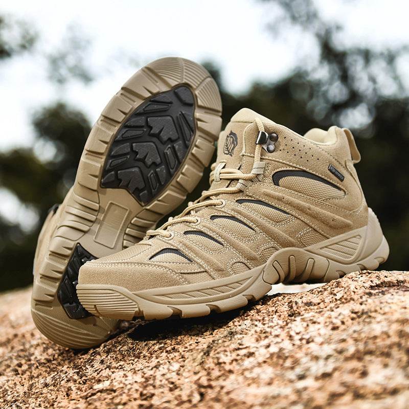 Best Men’s Outdoor High-Top Hiking Martin Boots – Durable & Waterproof - MODISH X
