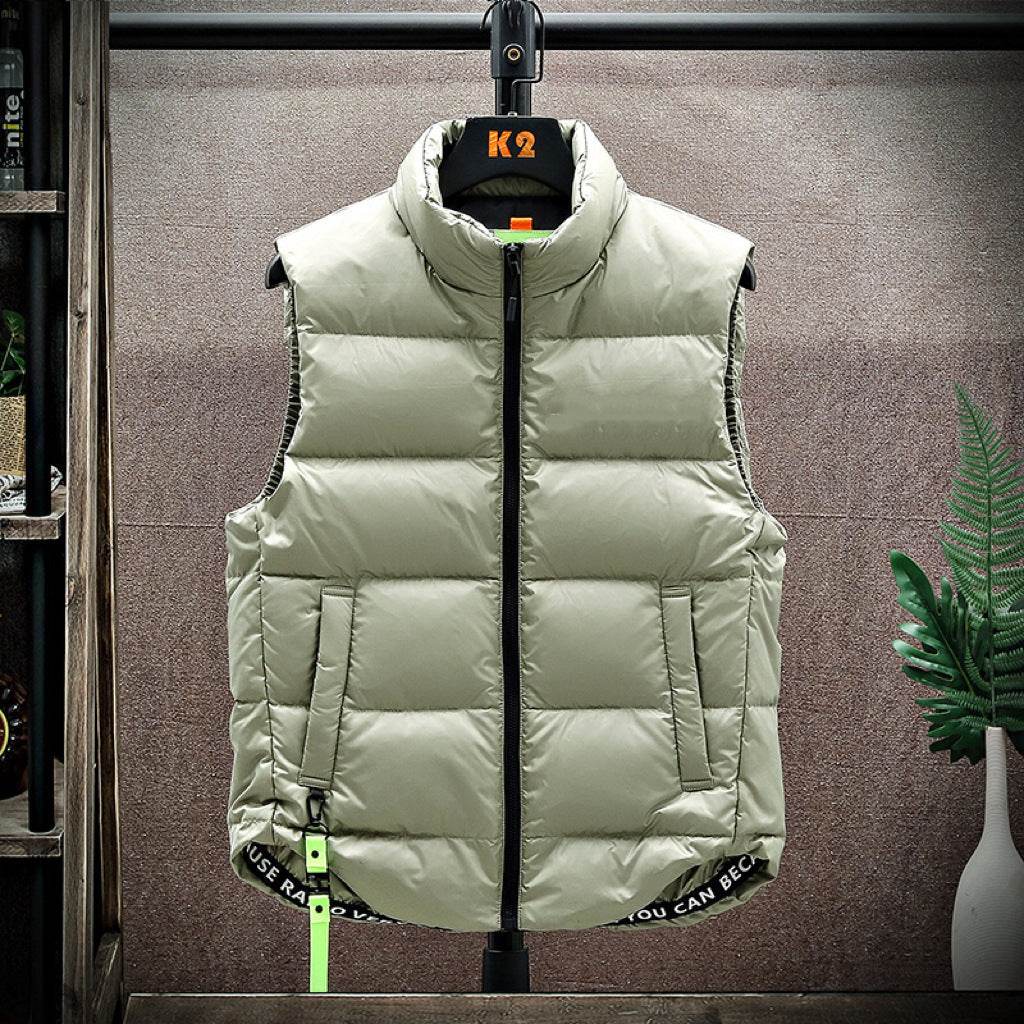 Men’s Sleeveless Down Jacket – Stylish Warmth for Winters - MODISH X