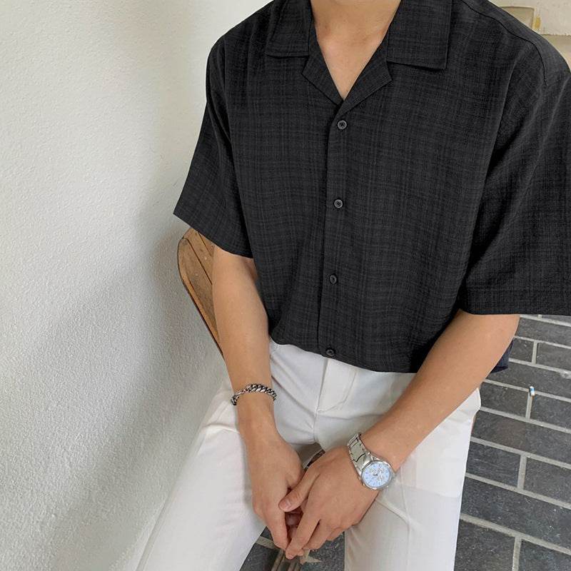 Men's Checkered Summer Short-Sleeved Shirts – Cool & Casual Style - MODISH X