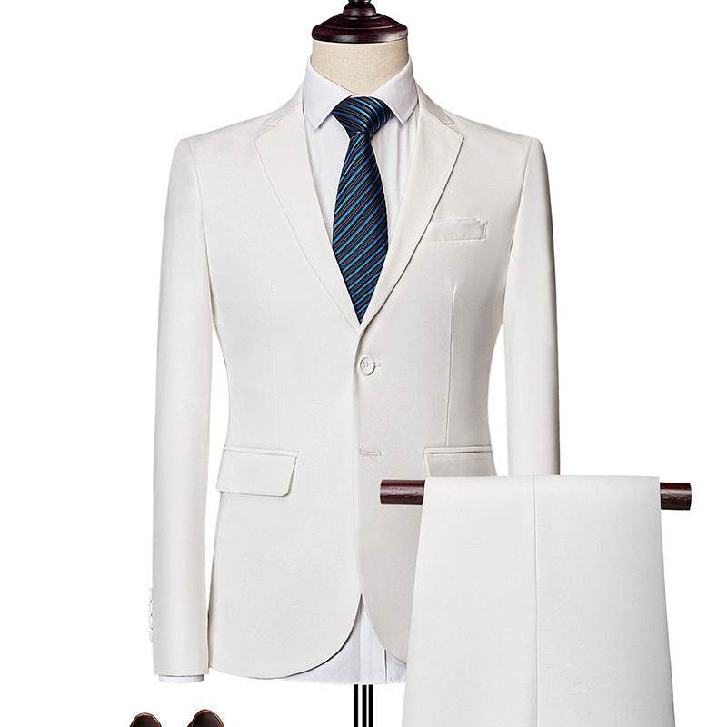 Black Suit for Men – Comfortable Casual Dress Two-Piece Suit - MODISH X