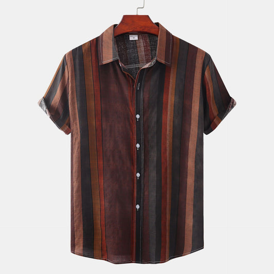 Men's Summer Casual Retro Shirts – Stylish & Comfortable Fashion