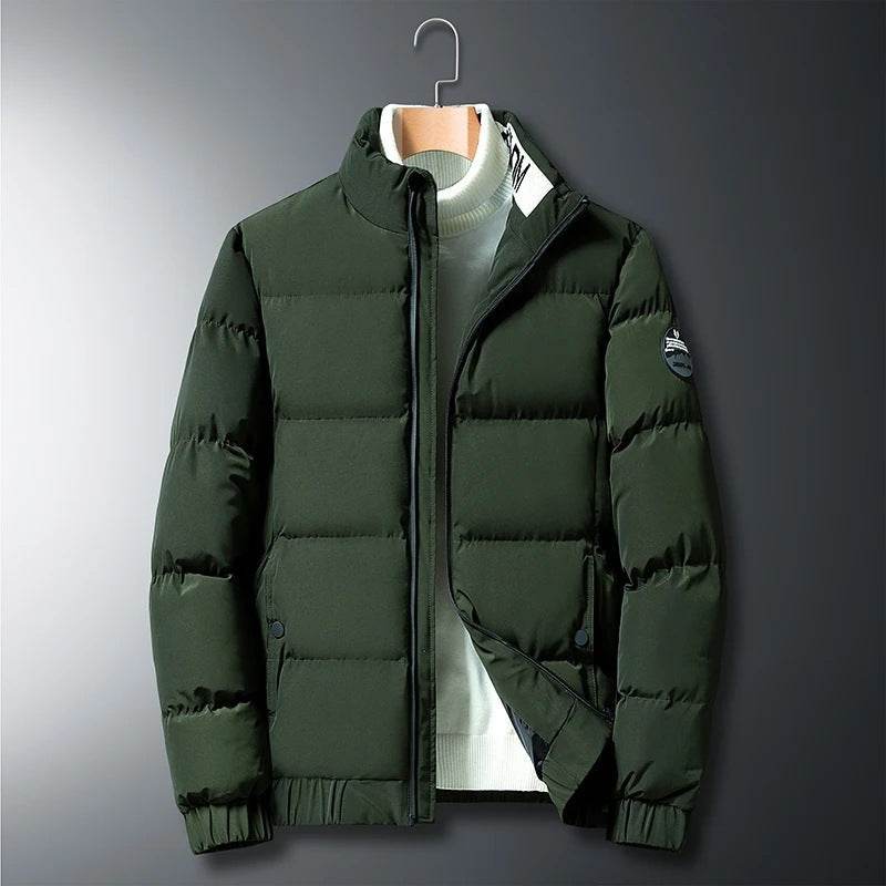 Men’s Slim Fit Down Coat – Casual Korean Winter Jacket for Men - MODISH X