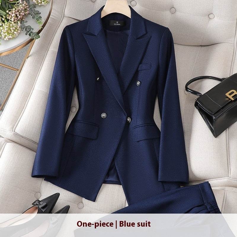 Women’s Black Business Suit for Work – Cropped Pants - MODISH X