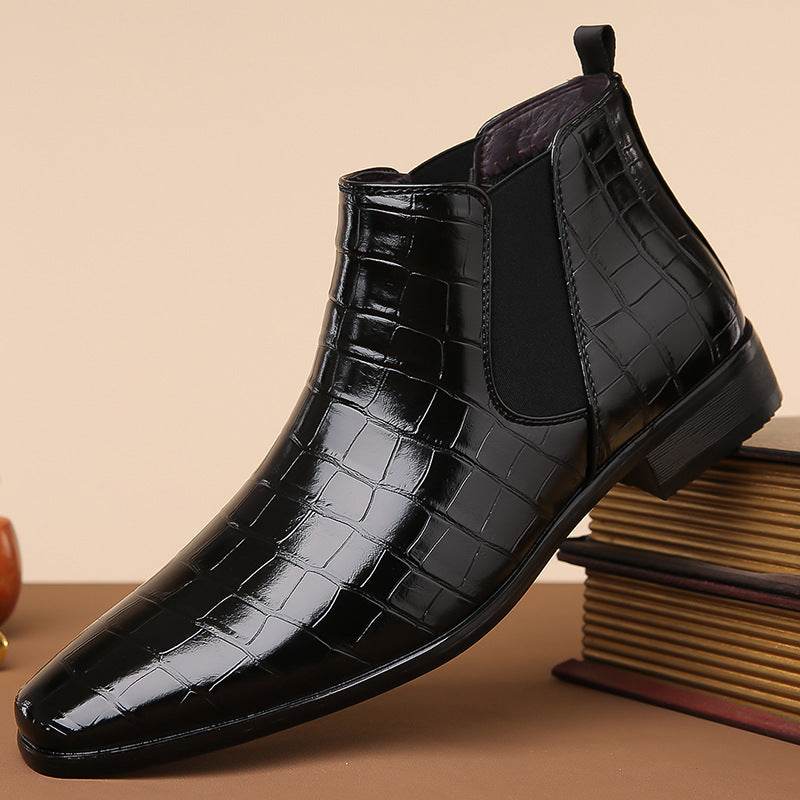 Men’s Chelsea Boots – High-Top Leather Style for Modern Elegance - MODISH X