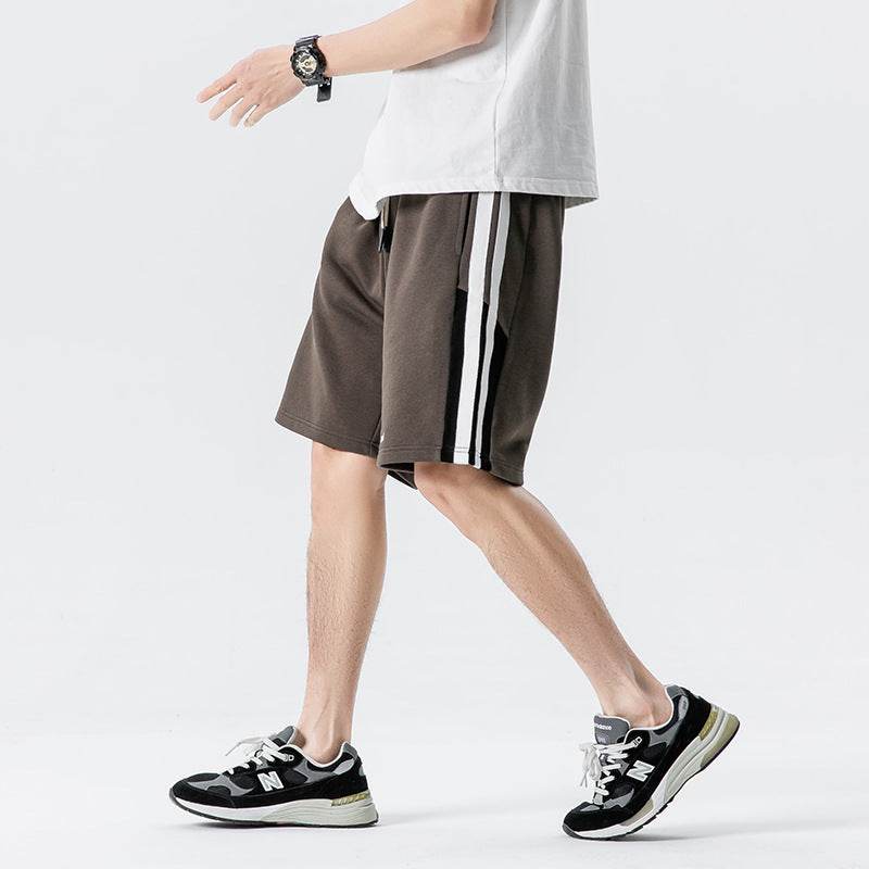 Men's Striped Athletic Shorts for Summer – Breathable & Lightweight - MODISH X