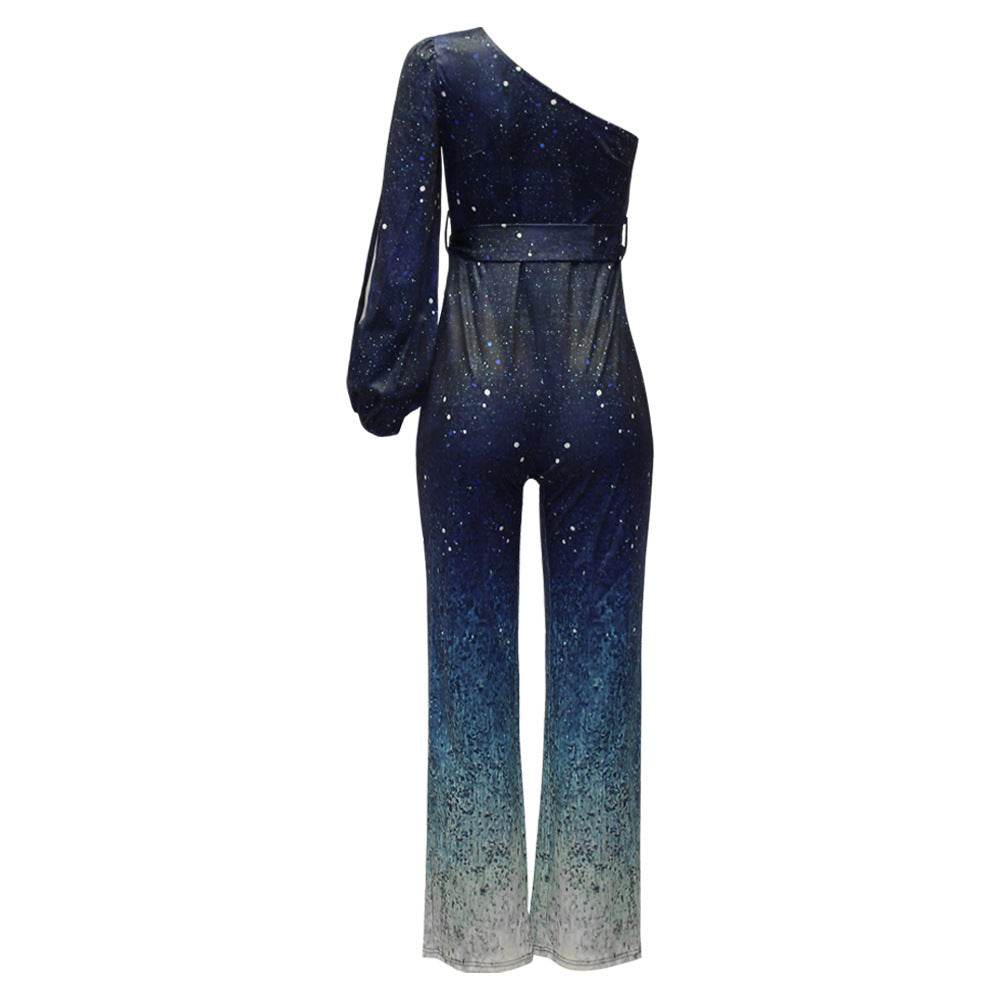 Women’s Printed Wide-Leg Jumpsuit – Stylish & Comfortable - MODISH X