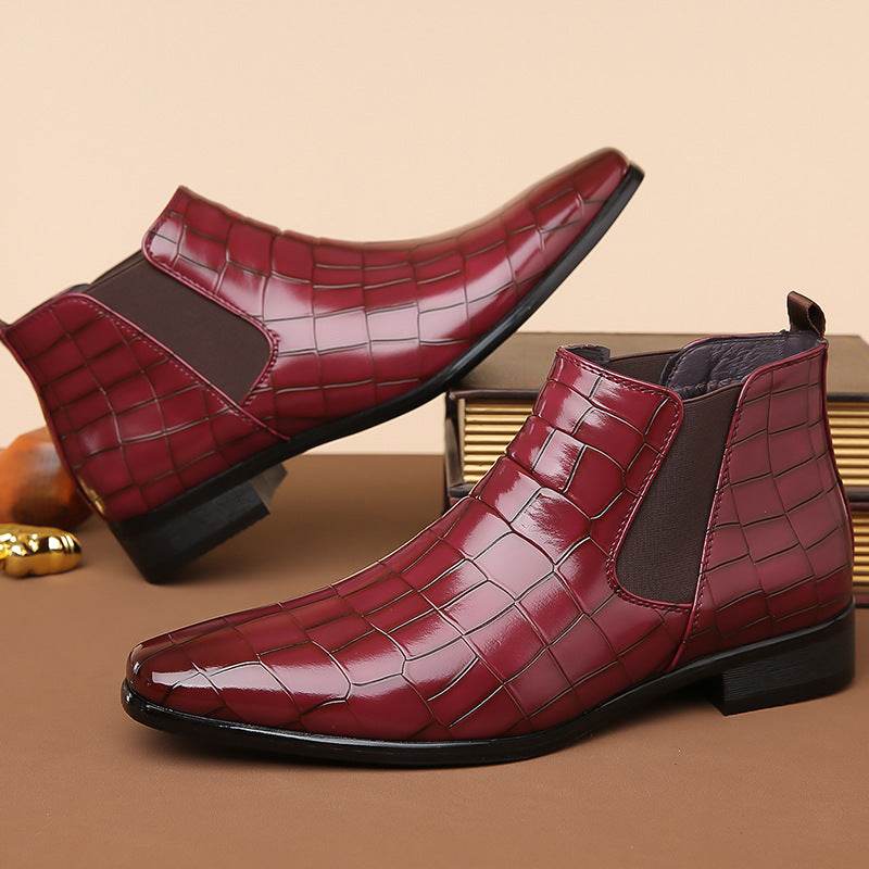 Men’s Chelsea Boots – High-Top Leather Style for Modern Elegance - MODISH X