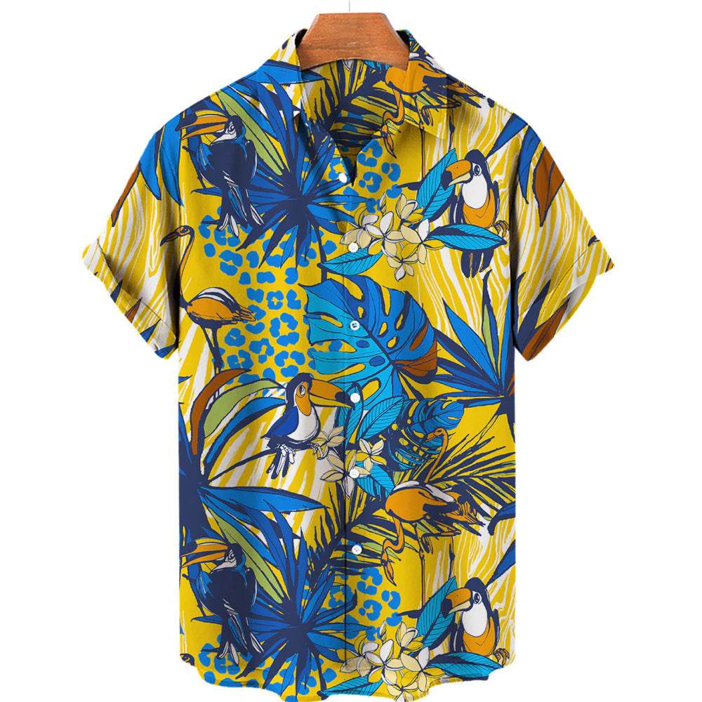 Men's Summer Printed Hawaiian Shirts – Vibrant & Trendy Styles - MODISH X