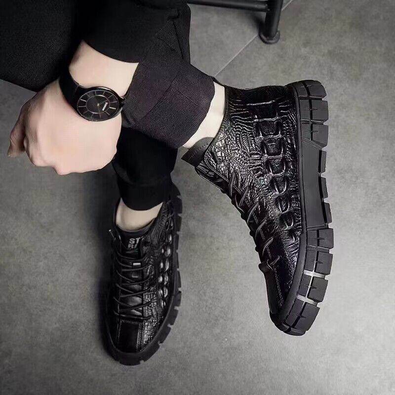 Men’s Autumn/Winter Leather Casual Shoes – Waterproof & Stylish - MODISH X