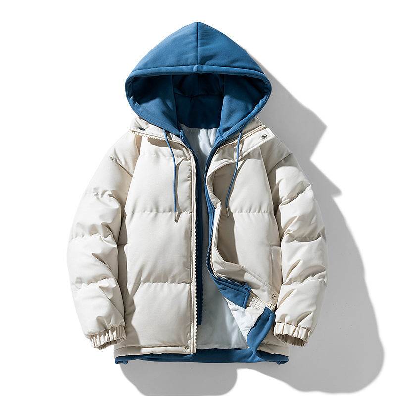Men’s Windproof Hooded Cotton Jacket – Stylish Warmth for Winters - MODISH X