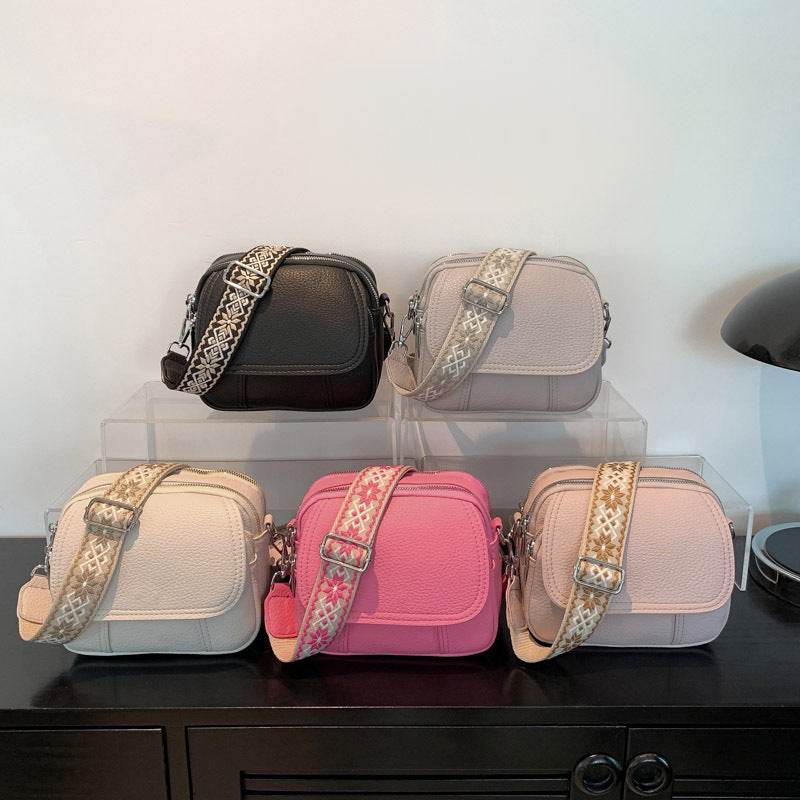 Ladies Phone Bag – Soft PU Crossbody Messenger for Everyday Use - MODISH X