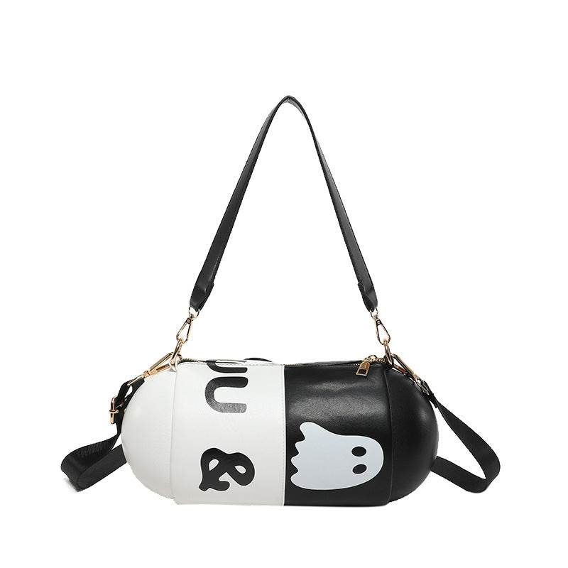 Women’s Contrast Colour Capsule Crossbody Bags – Stylish, Compact & Trendy - MODISH X