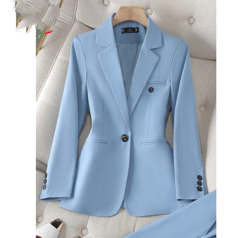Women’s Business Suit with Cropped Pants– Professional & Stylish