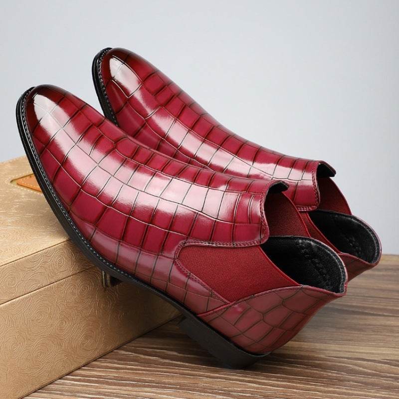 Men’s Plus Size Boots – Genuine Leather Low-Tops for All-Day Comfort - MODISH X