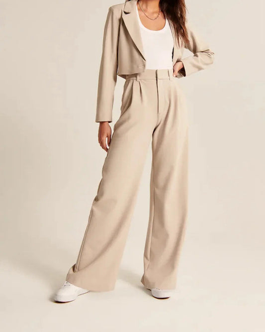 Women’s Stretch Spandex Trousers – Sleek, Comfy & All-Day Ready