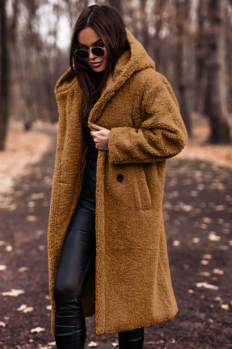 Women’s Long Woolen Coat – Timeless, Elegant & Sophisticated - MODISH X