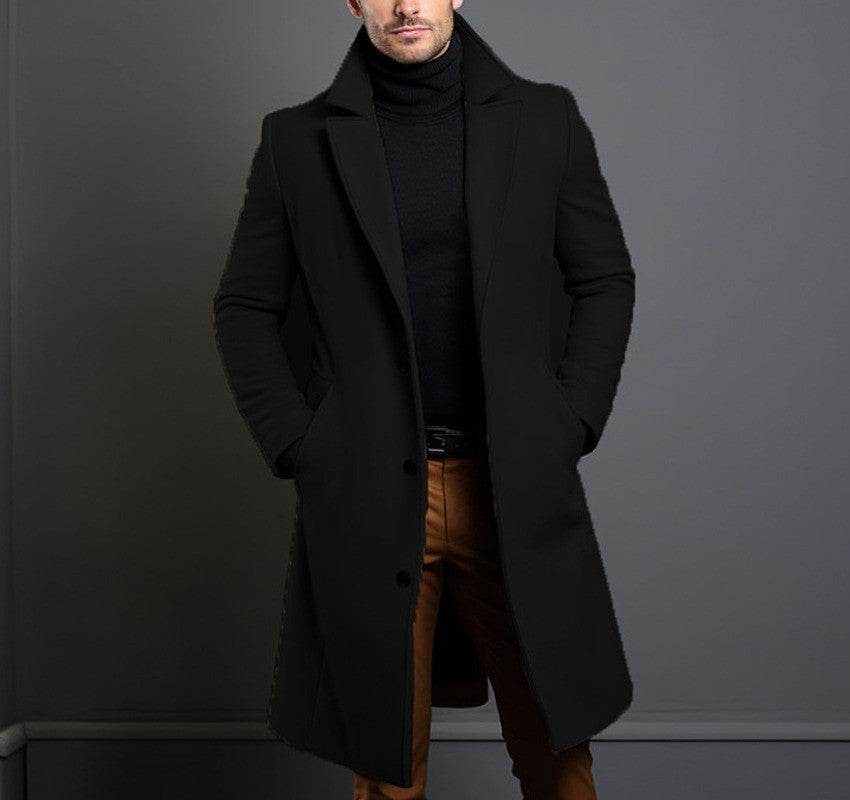 Men’s Wool Trench Coat – Timeless British Style for Every Season - MODISH X