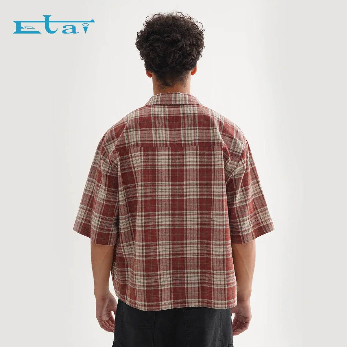Men’s High-Quality Loose Checkered Shirt – Perfect for Summer Style - MODISH X 