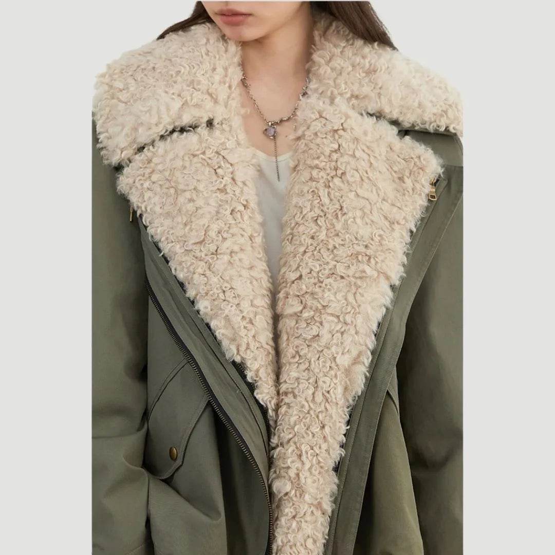 Women’s Streetwear Loose Fit Motorcycle Coat – Edgy & Trendy - MODISH X 