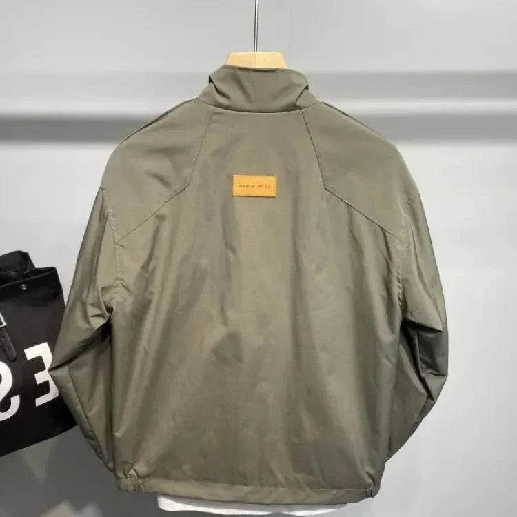 Men’s Spring Workwear Jacket – Stylish Hong Kong-Inspired Design - MODISH X 