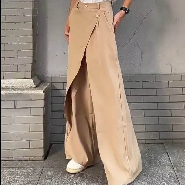 Men’s Japanese High-End Spliced Pants – Luxury Fit & Unique Design - MODISH X 