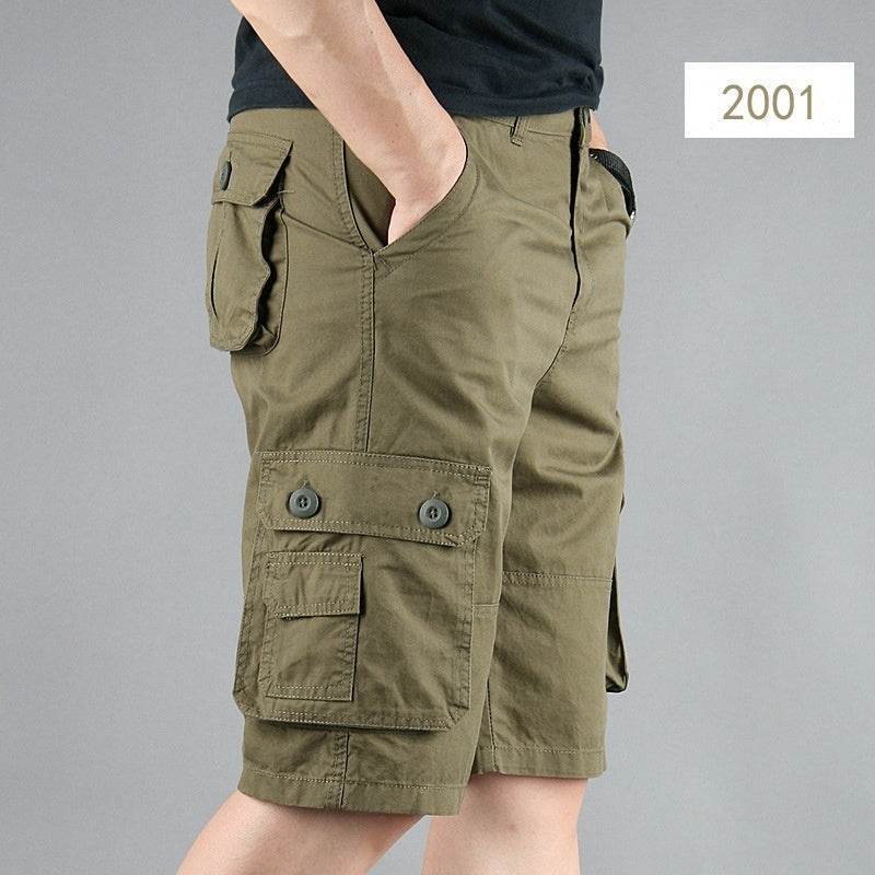 Men’s Summer Multi-Pocket Workwear Shorts – Durable & Comfortable Fit - MODISH X 