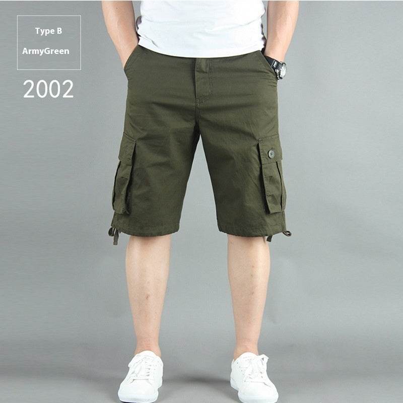 Men’s Summer Multi-Pocket Workwear Shorts – Durable & Comfortable Fit - MODISH X 
