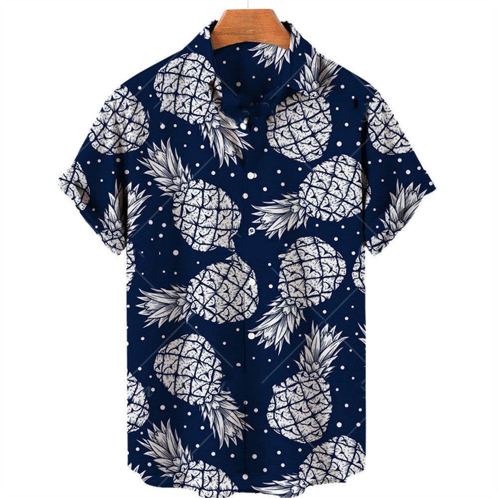 Men's Summer Fruit Print Hawaiian Shirts – Vibrant & Trendy Style - MODISH X 