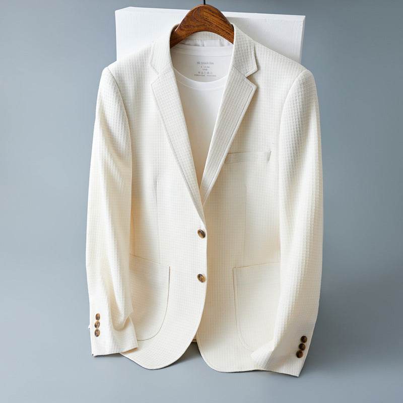 Men’s Plaid Coat – Stylish Smart Casual Suit for Every Season - MODISH X 