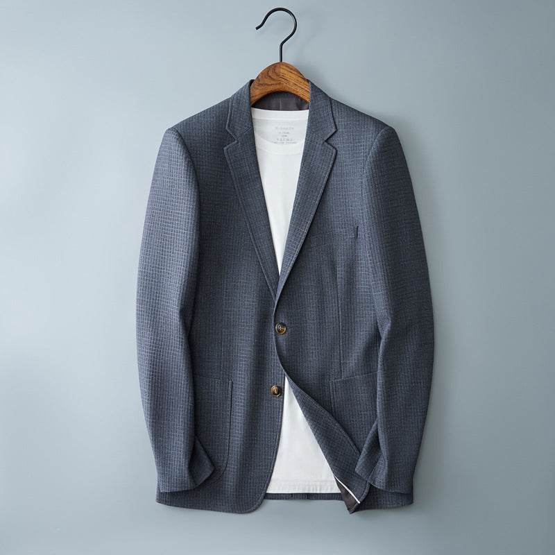 Men’s Plaid Coat – Stylish Smart Casual Suit for Every Season - MODISH X 