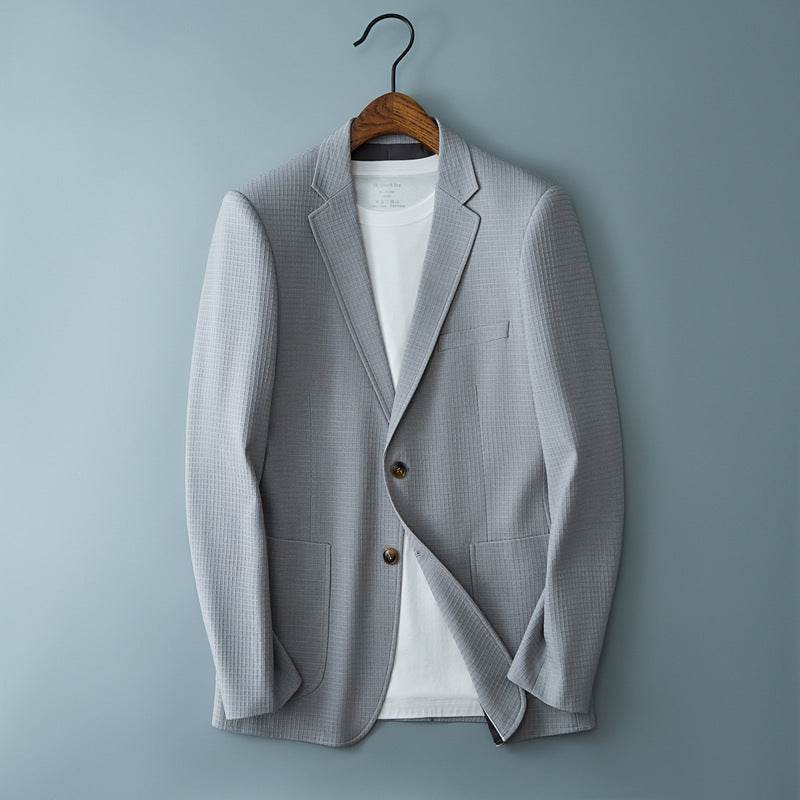 Men’s Plaid Coat – Stylish Smart Casual Suit for Every Season - MODISH X 