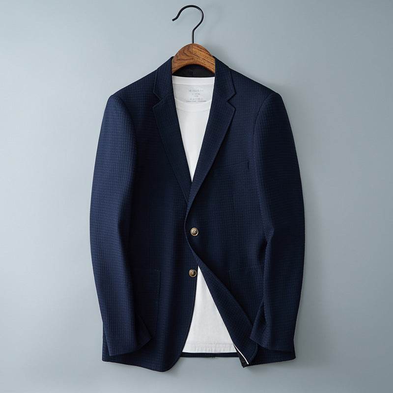 Men’s Plaid Coat – Stylish Smart Casual Suit for Every Season - MODISH X 