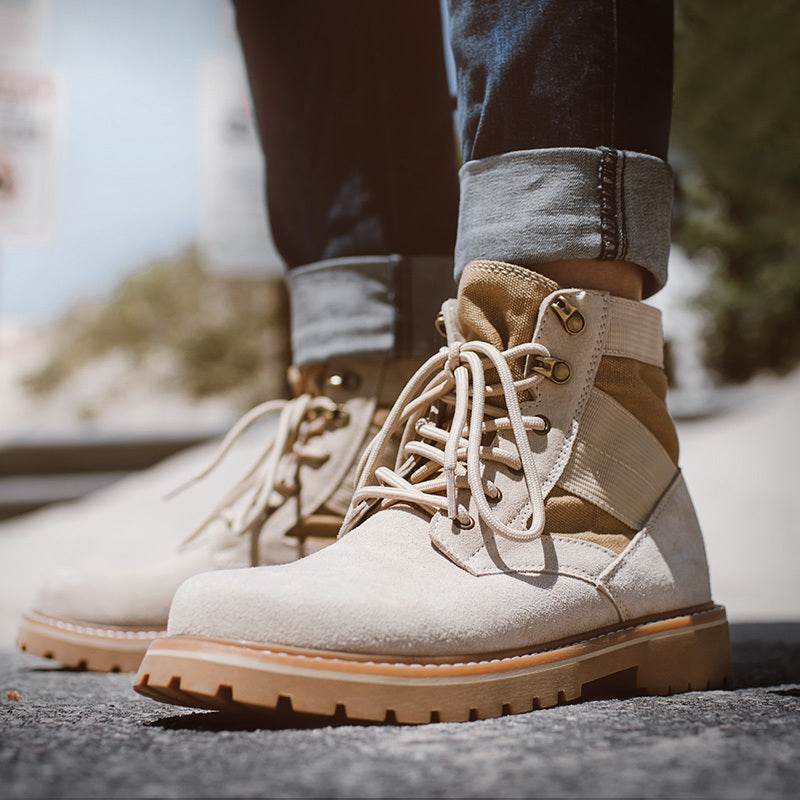 Men's Desert Boots – Rugged Mid-Top Work Boots for Every Adventure - MODISH X 