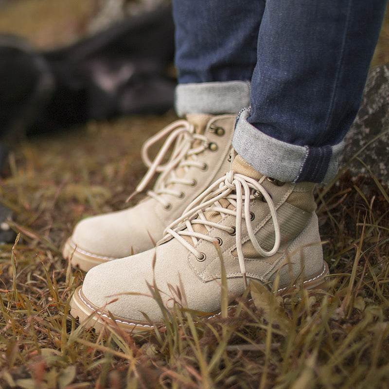 Men's Desert Boots – Rugged Mid-Top Work Boots for Every Adventure - MODISH X 