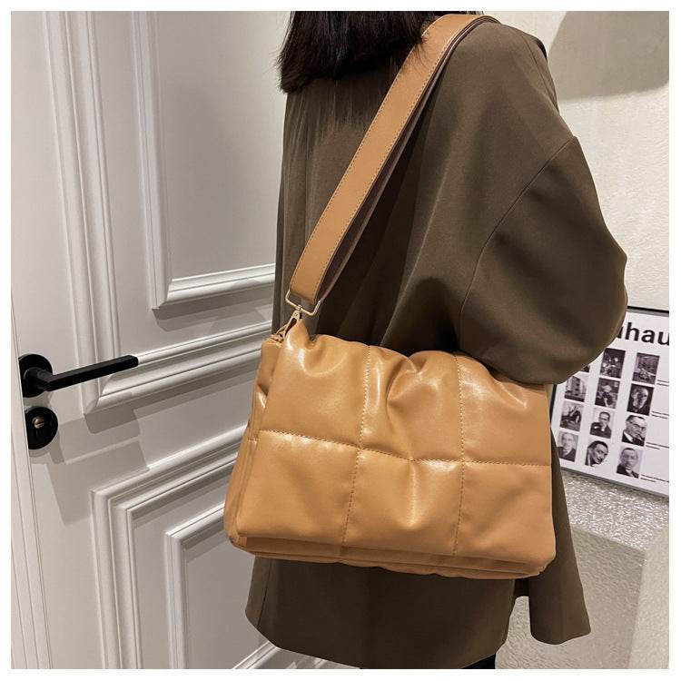 Large Crossbody Bag for Women – Stylish Retro PU Handbag - MODISH X 