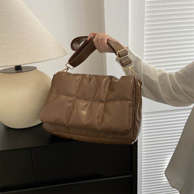 Large Crossbody Bag for Women – Stylish Retro PU Handbag - MODISH X 