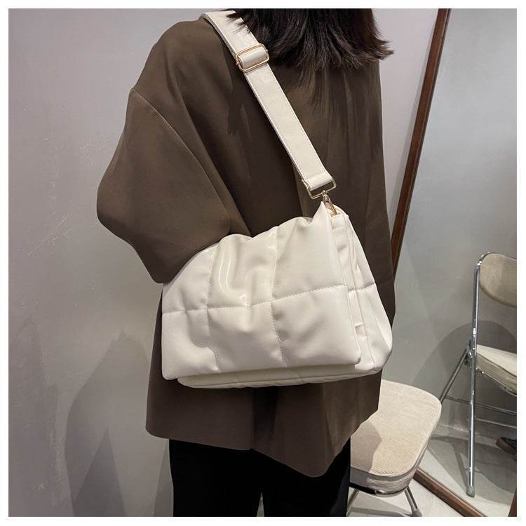 Large Crossbody Bag for Women – Stylish Retro PU Handbag - MODISH X 