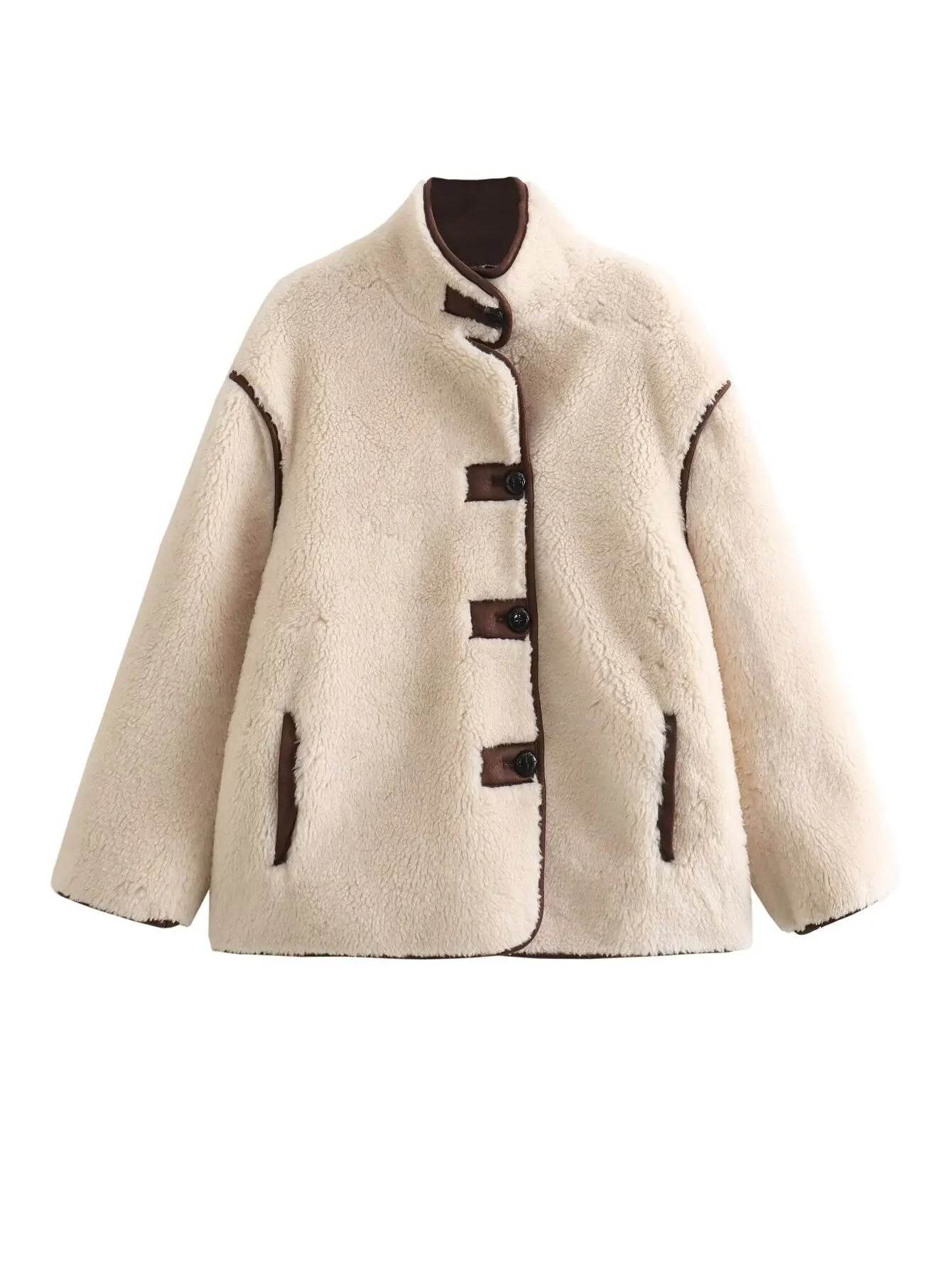Women’s Faux Fur Bomber Jacket – Plush, Stylish & Cosy - MODISH X 