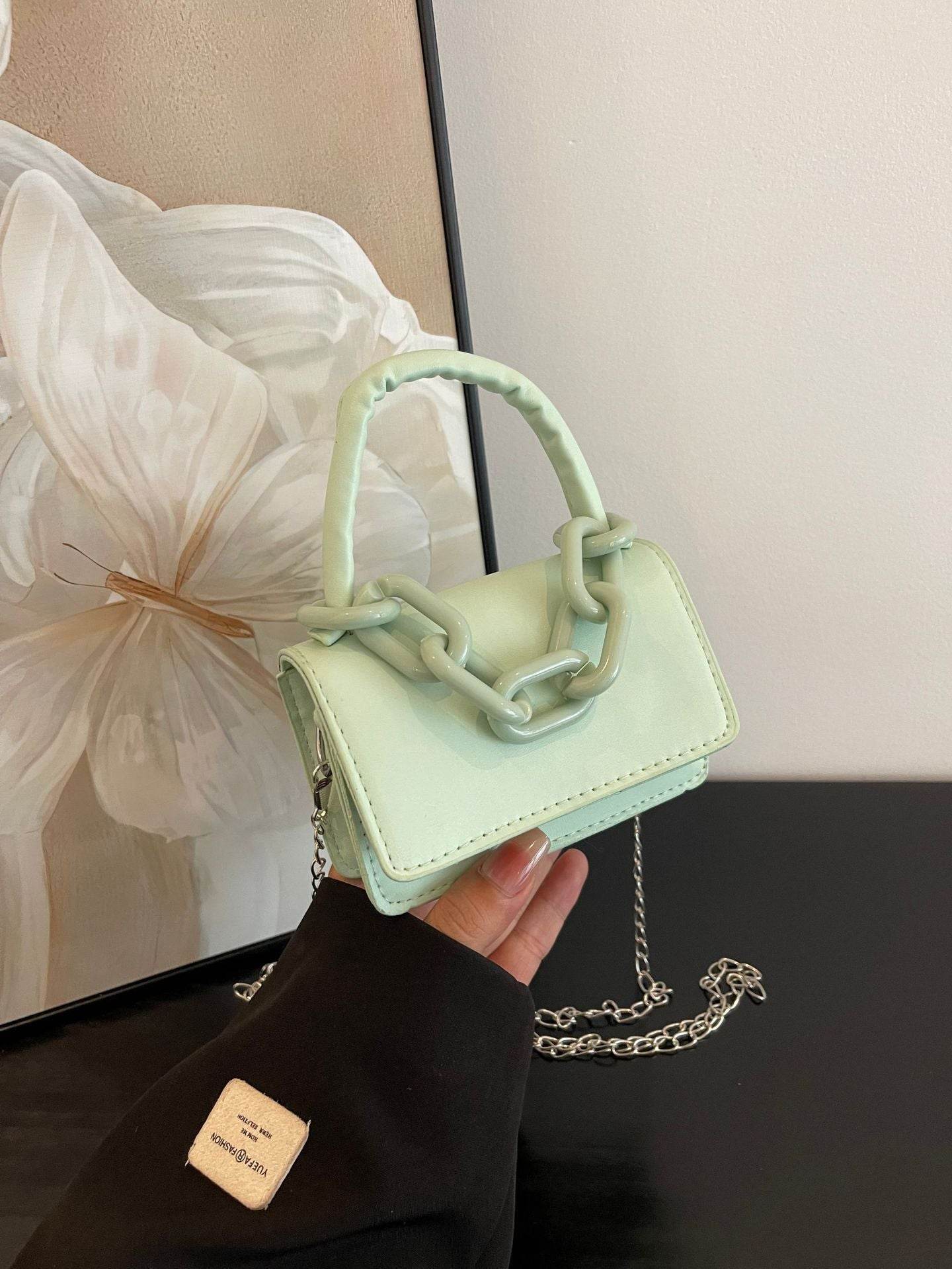Stylish Women’s Small Crossbody Bag with Chain Strap - MODISH X 