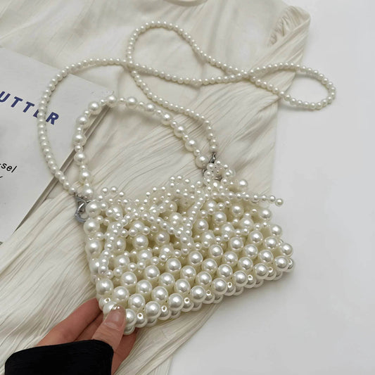 Women's Luxury Pearl Dinner Bags – Elegant Evening Accessory - MODISH X 