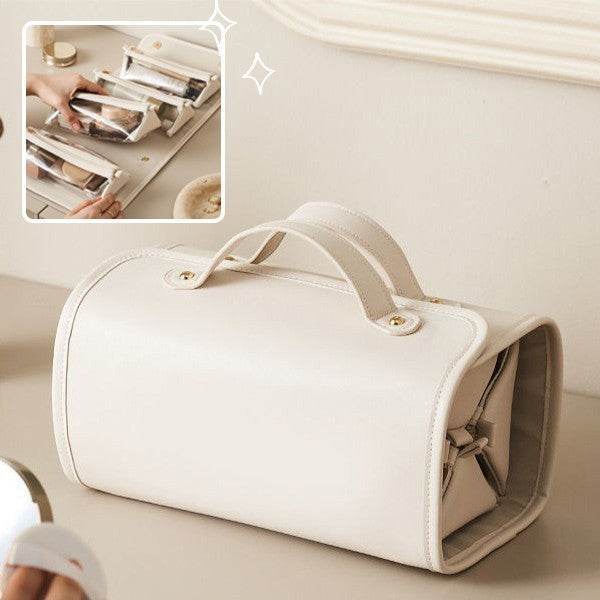 Women's Waterproof Folding Cosmetic Bag – Large Capacity Travel Handbag - MODISH X 