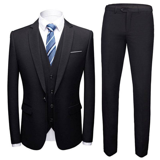 Classic Black Suit for Men – Modish Wedding & Business Suit - MODISH X 