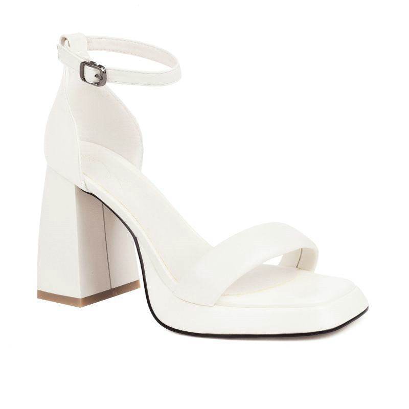 Chunky High Heel for Women – Modish Ankle Strap Heel - MODISH X 