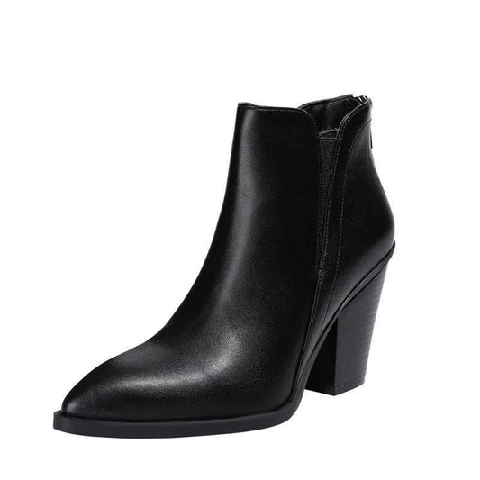 Women Walking Boots – Modish & Chic Waterproof Small Heel Winter Boots - MODISH X 