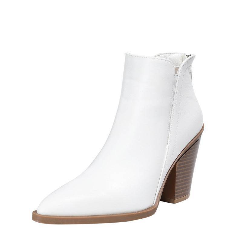 Women Walking Boots – Modish & Chic Waterproof Small Heel Winter Boots - MODISH X 